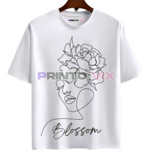 11 - PrintoVix blossom graphic for t-shirt white by www.printovix.com