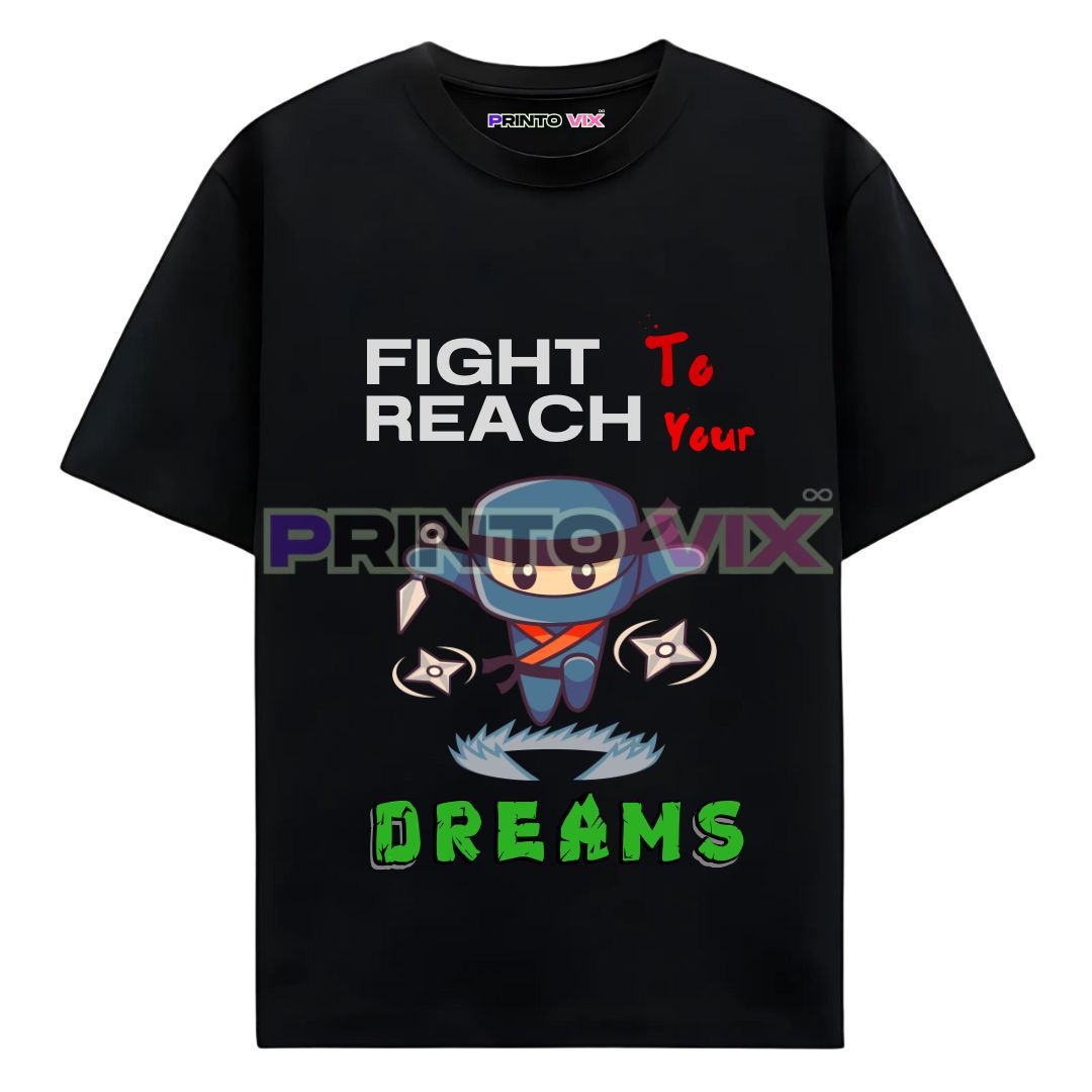 3 - PrintoVix dreams graphic for t-shirt Black by www.printovix.com
