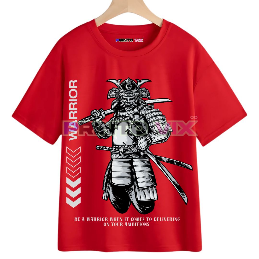 4 - PrintoVix warrior graphic for t-shirt Black by www.printovix.com