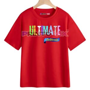 ultimate graphic for t-shirt red by www.printovix.com