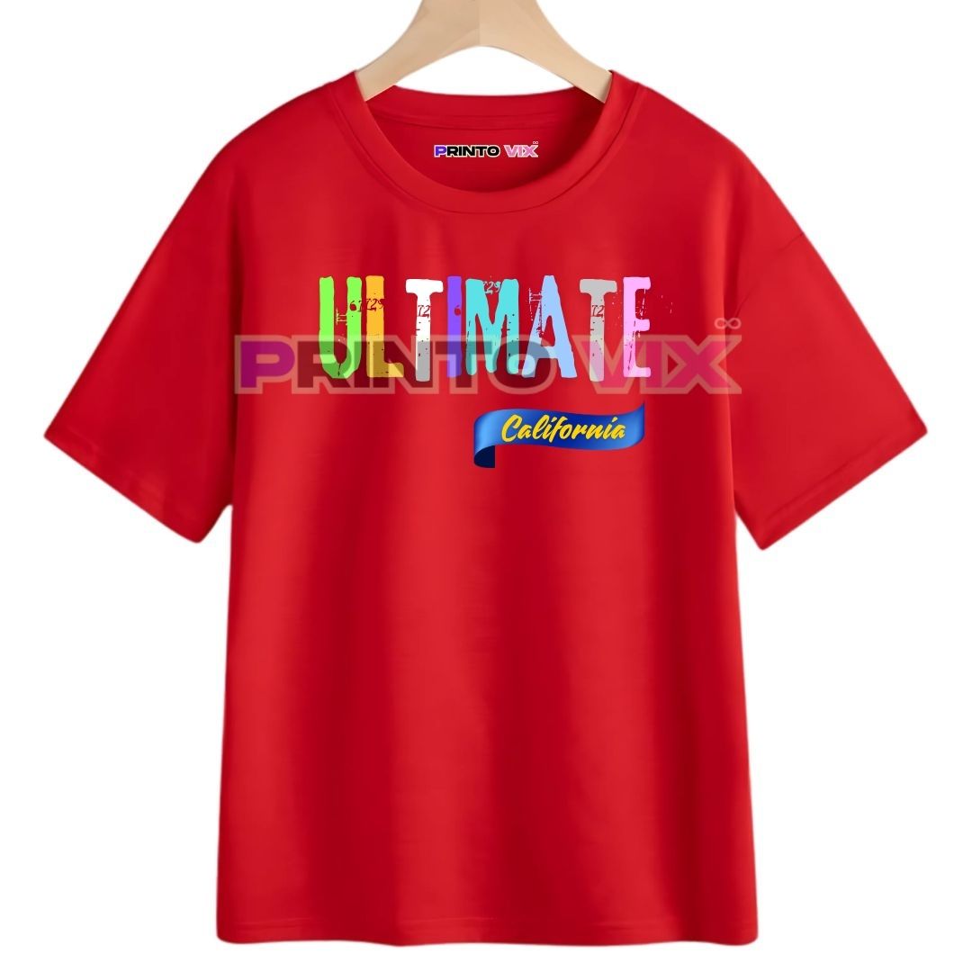 8 - PrintoVix ultimate graphic for t-shirt red by www.printovix.com